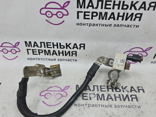 клемма аккумулятора минус Volkswagen Passat B8 2015, 1.8 л., CJSA, бензин, робот, 2t/c9x чёрный перламутр, седан, правый руль, 5Q0915181G, 4F0973702