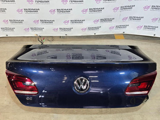 крышка багажника (дверь 3-5) Volkswagen Passat CC 1 поколение [рестайлинг] 2013, 2.0 л., CCZB, бензин, робот, z2/h5x синий металлик, седан, передний привод, правый руль, 3C8827025D, 3C8945307S, 3C8945308T