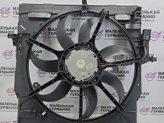 вентилятор радиатора BMW X5 F15 2013, 3.0 л., N57 D30 A, дизель, АКПП, 300 alpinweiss iii, полный привод, правый руль, 17427634467, 7634467, 7634607, 67327634607, A69844-110, 17427634466, 7634466