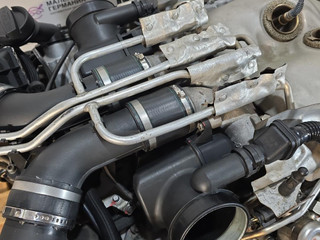 турбина BMW M5 F10 2012, 4.4 л., S63 B44 B, бензин, робот, 300 alpinweiss 3, седан, задний привод, правый руль
