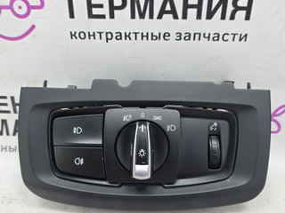 переключатель света BMW X5 F15 2013, 3.0 л., N57 D30 A, дизель, АКПП, 300 alpinweiss iii, полный привод, правый руль, 61316824888, 61319311727, 61319390202, 61319865813, 6824888, 9311727, 9390202, 9865813