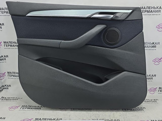 обшивка двери передняя левая BMW X1 F48 2016, 2.0 л., B47 C20 A, дизель, АКПП, alpinweiss 3 (300), передний привод, правый руль, 9348585, 02553701, 63319348585, 67788-X7A11, 67788-X7A13, 02201673, 51418069405, 8069405