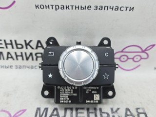 джойстик управления мультимедиа Mercedes-Benz E-Класс W212 [рестайлинг] W212 2013, 2.0 л., M 274.920, бензин, АКПП, 775 iridiumsilber, седан, задний привод, правый руль, A2129007619