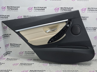 обшивка двери задняя левая BMW 3 серия F30/F31/F34 F30 2012, 3.0 л., N55 B30 A, бензин, АКПП, black sapphire metallic (475), седан, задний привод, 95089721M, 9353133, 51427280907, 7280907, 2083451