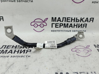 минусовой провод аккумулятора BMW X5 G05 2021, 3.0 л., B58B30C, бензин, АКПП, черный, внедорожник 5 дв., полный привод, 61128796284, 9441926, 8796284