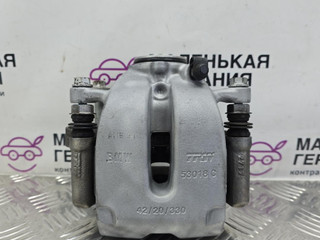 суппорт задний левый BMW 5 серия G30/G31 G30 2018, 2.0 л., B48 B20 A, бензин, АКПП, a96 mineral-weiss metallic, седан, задний привод, правый руль, 34206870583, 6870583, 34216870575, 6870575