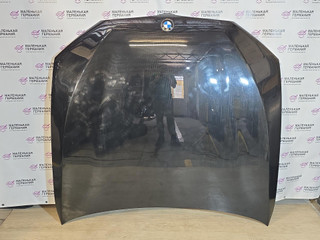 капот BMW 5 серия G30/G31 G30 2018, 2.0 л., B48 B20 A, бензин, АКПП, черный 475, седан, задний привод, правый руль, 41007440427, 7440427
