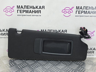 козырек солнцезащитный BMW 5 серия G30/G31 G30 2017, 2.0 л., B47 D20 A, дизель, АКПП, black sapphire metallic (475), седан, задний привод, правый руль, 51168068770, 8068770, 6905983