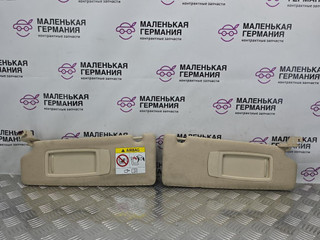 козырек солнцезащитный BMW 5 серия G30/G31 G30 2018, 2.0 л., B48 B20 A, бензин, АКПП, черный 475, седан, задний привод, правый руль, 51167431214, 51167431215, 7431214, 7431215