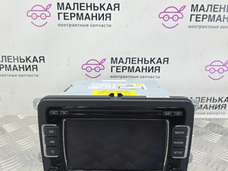 магнитола Volkswagen Passat CC 1 поколение [рестайлинг] 2013, 2.0 л., CCZB, бензин, робот, z2/h5x синий металлик, седан, передний привод, правый руль, 5K0035190A, 8157640219360, 7640219360, 5K0057190AX