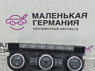 блок управления печки / климат-контроля Volkswagen Passat CC 1 поколение [рестайлинг] 2013, 2.0 л., CCZB, бензин, робот, z2/h5x синий металлик, седан, передний привод, правый руль, 3AA907044AG