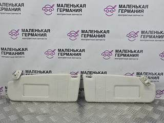 козырек солнцезащитный Volkswagen Passat CC 1 поколение [рестайлинг] 2013, 2.0 л., CCZB, бензин, робот, z2/h5x синий металлик, седан, передний привод, правый руль, 1K0857551N, 1K0857552K