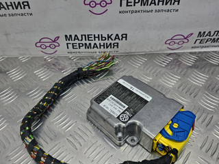 блок AirBag Volkswagen Passat CC 1 поколение [рестайлинг] 2013, 2.0 л., CCZB, бензин, робот, z2/h5x синий металлик, седан, передний привод, правый руль, 5N0959655T