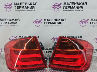 фонари задние (комплект) BMW 3 серия F30/F31/F34 F30 2012, 2.0 л., N20 B20 B, бензин, АКПП, black-sapphire metallic (475), седан, задний привод, правый руль, 63217372784, 7372784, 7259893, 63217259893, 63217312845, 7312845, 63217312846, 7312846