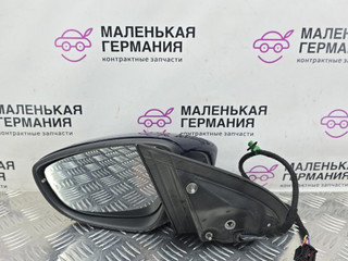 зеркало наружное левое Volkswagen Passat CC 1 поколение [рестайлинг] 2013, 2.0 л., CCZB, бензин, робот, z2/h5x синий металлик, седан, передний привод, правый руль, 3C8857933A, 3C8857507BT