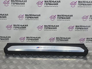 накладка на порог внутренняя BMW 8 серия G14/G15 G15 2021, 4.4 л., N63B44D, бензин, АКПП, черный, купе, полный привод, 51478077783, 8077783, 5147EK39536, EK39536