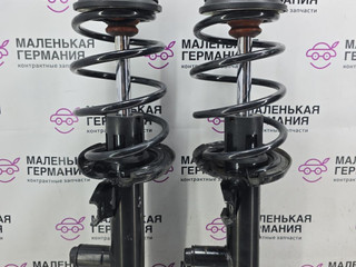 амортизатор передний Volkswagen Passat B8 2015, 1.8 л., CJSA, бензин, робот, 2t/c9x чёрный перламутр, седан, правый руль, 5Q0411105GL, 3Q0413031BB, 5Q0412331C
