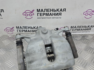 суппорт передний левый Volkswagen Passat B8 2015, 1.8 л., CJSA, бензин, робот, 2t/c9x чёрный перламутр, седан, правый руль, 3C0615123