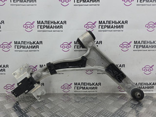 рычаг передний правый Mercedes-Benz GLA-Класс X156 2014, 2.0 л., M 270.920, бензин, робот, белый calcite white (650u), хетчбэк 5 дв., полный привод, правый руль, A2465462843, A2455452613, A2465463080, A2463330514, A1563300200