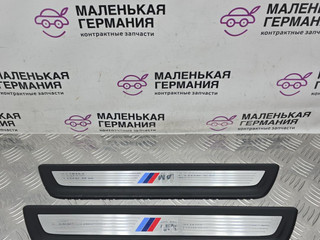 комплект накладок на пороги (внутренние) BMW X4 F26 2014, 2.0 л., N20 B20 A, бензин, АКПП, 475 black sapphire metallic, полный привод, правый руль, 8060406, 51478060406