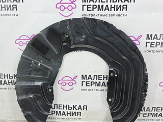защитный кожух тормозного механизма BMW X4 F26 2014, 2.0 л., N20 B20 A, бензин, АКПП, 475 black sapphire metallic, полный привод, правый руль, 34106787514, 6787514