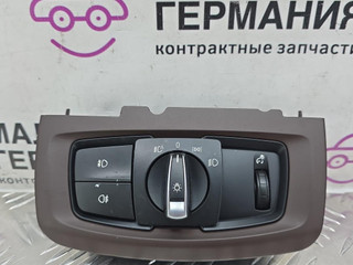 переключатель света BMW X5 F15 2014, 3.0 л., N57 D30 A, дизель, АКПП, белый, полный привод, правый руль, 61319311727, 9311727, 9252541, 51459252541