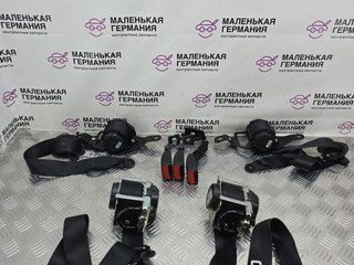 ремень безопасности комплект BMW X5 F15 2014, 3.0 л., N57 D30 A, дизель, АКПП, белый, полный привод, правый руль, 72117343629, 72117343630, 7318459, 72117395074, 7318063, 7343629, 7343630, 7318367, 7318368, 72117318459, 72117318063, 72117318368, 72117395073, 72117318367