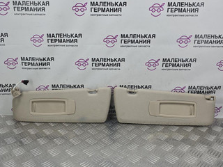 козырек солнцезащитный BMW X5 F15 2014, 3.0 л., N57 D30 A, дизель, АКПП, белый, полный привод, правый руль, 51167342564, 7342564, 51167342563, 7342563