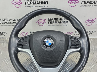 руль BMW X5 F15 2014, 3.0 л., N57 D30 A, дизель, АКПП, белый, полный привод, правый руль, 6877870, 32306888436, 6888436, 32306868772, 6868772, 32306868776, 6868776, 32306877870