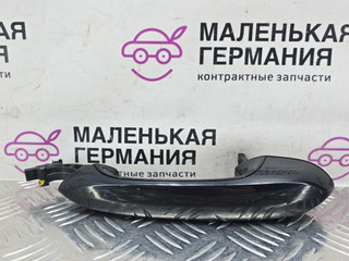 ручка наружная задняя левая BMW 5 серия G30/G31 G30 2018, 2.0 л., B48 B20 A, бензин, АКПП, черный 475, седан, задний привод, правый руль, 51219491461, 9491461