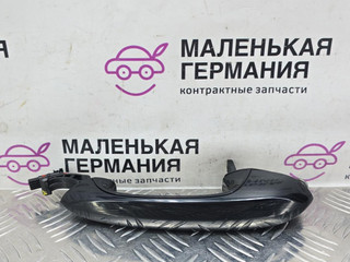 ручка наружная BMW 5 серия G30/G31 G30 2018, 2.0 л., B48 B20 A, бензин, АКПП, черный 475, седан, задний привод, правый руль, 51217443019, 7443019