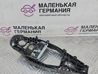 скелет ручки двери передней левой BMW 5 серия G30/G31 G30 2018, 2.0 л., B48 B20 A, бензин, АКПП, черный 475, седан, задний привод, правый руль, 51217401205, 7401205