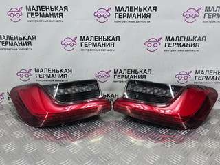 фонари задние (комплект) BMW 3 серия G20 2019, 2.0 л., B47 D20 B, дизель, 475 black sapphire metallic, полный привод, правый руль, 63217420449, 7420449, 63217420450, 7420450