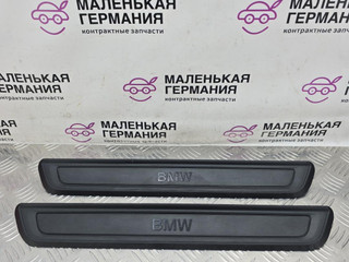 накладка на порог внутренняя BMW 3 серия G20 2019, 2.0 л., B47 D20 B, дизель, 475 black sapphire metallic, полный привод, правый руль, 7407377, 51477407377