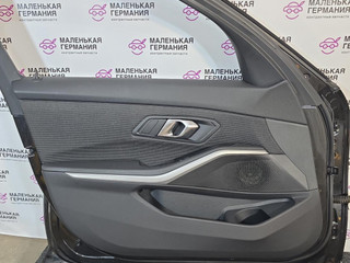 обшивка двери передняя левая BMW 3 серия G20 2019, 2.0 л., B47 D20 B, дизель, 475 black sapphire metallic, полный привод, правый руль, 9460715, 51419460715