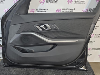 обшивка двери передняя правая BMW 3 серия G20 2019, 2.0 л., B47 D20 B, дизель, 475 black sapphire metallic, полный привод, правый руль, 9460716, 51419460716