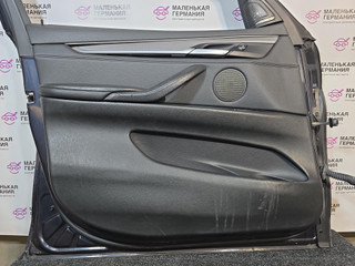 обшивка двери передняя левая BMW X6 F16 2015, 3.0 л., N57 D30 A, дизель, АКПП, carbon-schwarz (416), полный привод, правый руль, 7414453, 51417414453