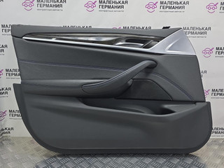 обшивка двери передняя левая BMW 5 серия G30/G31 G30 2017, 2.0 л., B47 D20 A, дизель, АКПП, black sapphire metallic (475), седан, задний привод, правый руль, 51418090471, 8090471