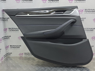 обшивка двери задняя левая BMW 5 серия G30/G31 G30 2017, 2.0 л., B47 D20 A, дизель, АКПП, black sapphire metallic (475), седан, задний привод, правый руль, 51428090483, 8090483