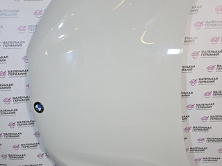 капот BMW X1 F48 2019, 1.5 л., B38 A15 A, бензин, робот, белый, передний привод, правый руль, 41007463772, 7463772