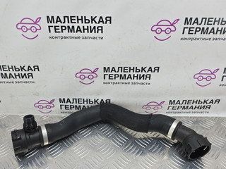 патрубок радиатора BMW X6 F16 2015, 3.0 л., N57 D30 A, дизель, АКПП, carbon-schwarz (416), полный привод, правый руль, 17128514218, 8514218