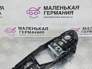скелет ручки двери задней левой BMW 5 серия G30/G31 G30 2017, 2.0 л., B47 D20 A, дизель, АКПП, black sapphire metallic (475), седан, задний привод, правый руль, 51217401205, 7401205