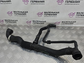патрубок радиатора Volkswagen Golf GTI 6 поколение 2011, 2.0 л., CCZB, бензин, робот, b4/b9a белый, хетчбэк 5 дв., передний привод, правый руль, 1K0122101JP, 1K0122101LA