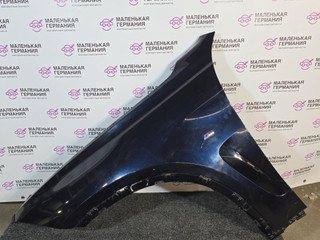 крыло переднее левое BMW X6 F16 2015, 3.0 л., N57 D30 A, дизель, АКПП, carbon-schwarz (416), полный привод, правый руль, 7320269, 51657320269, 7418955, 51657337633, 7337633, 51657418955