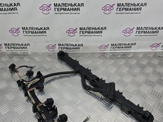проводка двигателя BMW 5 серия F07/F10/F11 F10 2011, 2.5 л., N52 B25 AF, бензин, АКПП, седан, задний привод, правый руль, 12527584696, 12527584697