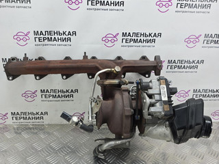 турбина BMW X5 F15 2013, 3.0 л., N57 D30 A, дизель, АКПП, mineralweiss metallic (a96), внедорожник 5 дв., полный привод, правый руль, 7823202, 8519607, 11657823202, 11657823270, 7823270, 11427800611, 7800611, 11657823287, 7823287, 11628519607