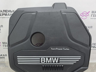 декоративная крышка двигателя BMW X1 F48 2019, 1.5 л., B38 A15 A, бензин, робот, белый, передний привод, правый руль, 8656447, 11148656447