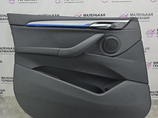 обшивка двери передняя левая BMW X1 F48 2019, 1.5 л., B38 A15 A, бензин, робот, белый, передний привод, правый руль, 7438051, 51417438051