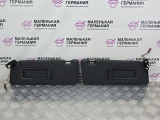 козырек солнцезащитный BMW X6 F16 2015, 3.0 л., N57 D30 A, дизель, АКПП, carbon-schwarz (416), полный привод, правый руль, 8061368, 8061367, 51168061368, 51168061367
