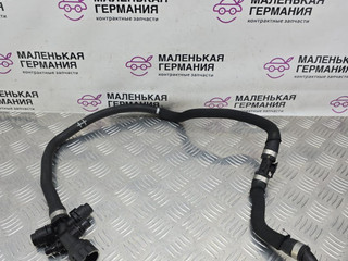 патрубок радиатора BMW X6 F16 2015, 3.0 л., N57 D30 A, дизель, АКПП, carbon-schwarz (416), полный привод, правый руль, 17128513834, 17128514220, 7509984, 8513834